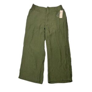 2/$30 NWT Nanette Lepore Woman Prairie Sage Flowy Pants Size 1X #1287